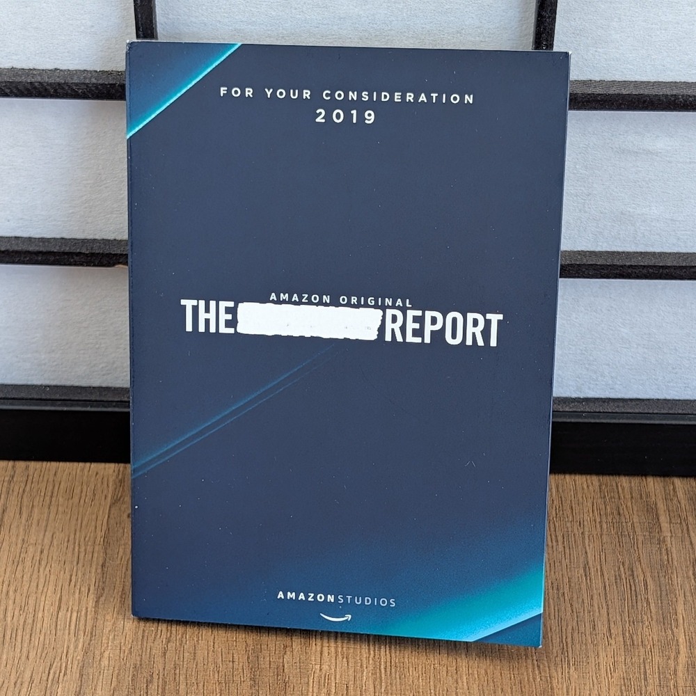 The Report 2019‎ DVD FYC Screener Amazon Original Adam Driver Thriller